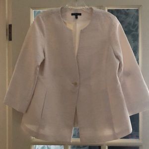 Eileen Fisher petite off white jacket